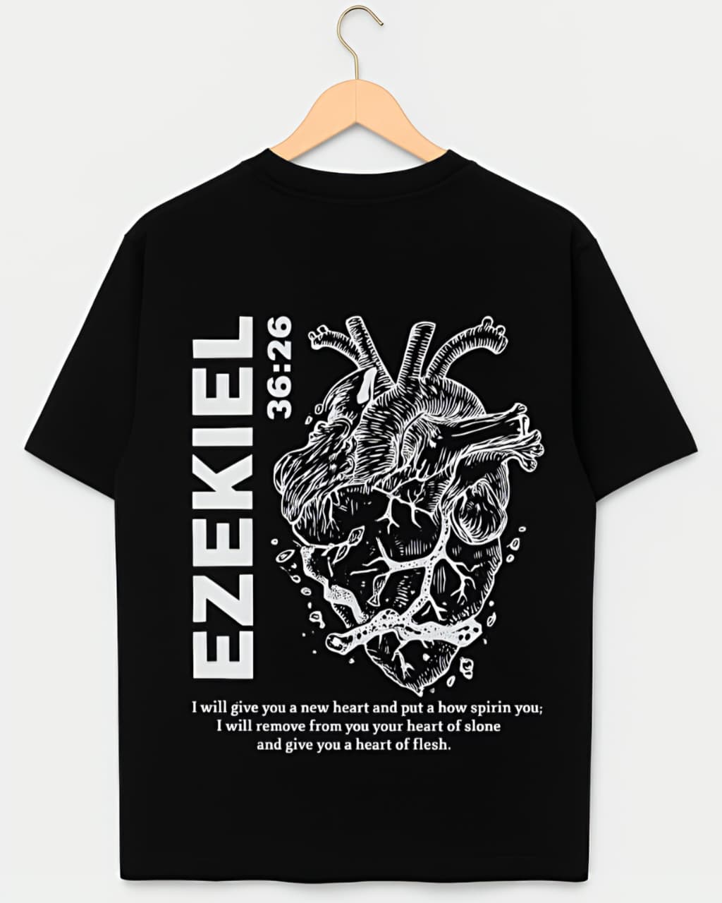 Lexro Premium 240 GSM Oversized 3D Print T-Shirt